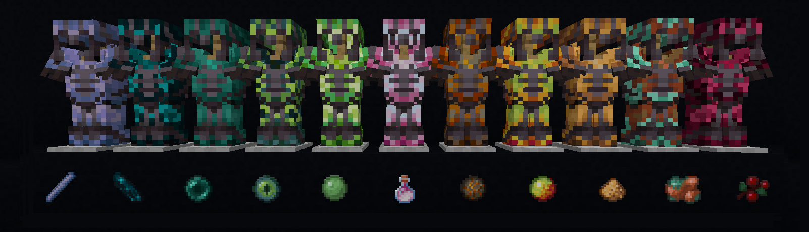 Neue Trimmaterialien